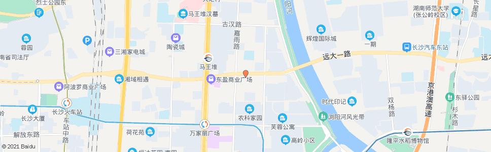 长沙长沙东大医院(远大路古曲路口)_公交站地图_长沙公交_妙搜公交查询2024