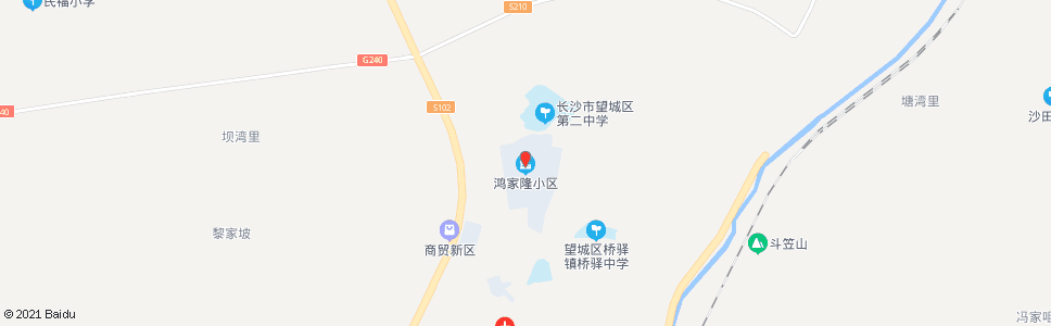 长沙苑田村_公交站地图_长沙公交_妙搜公交查询2024