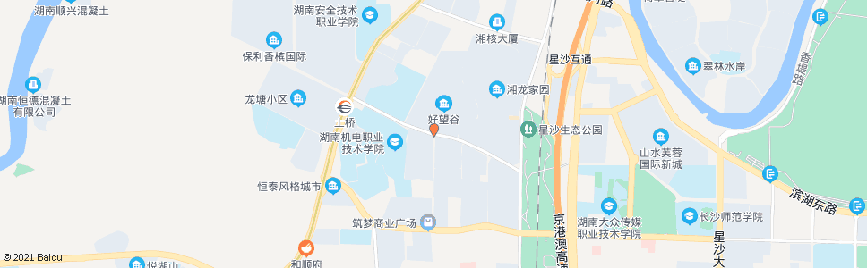 长沙湘龙路南塘路口_公交站地图_长沙公交_妙搜公交查询2024