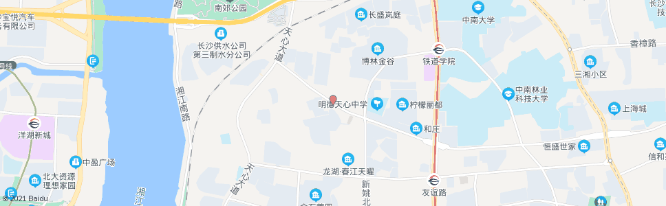 长沙木莲西路云峰路口_公交站地图_长沙公交_妙搜公交查询2025