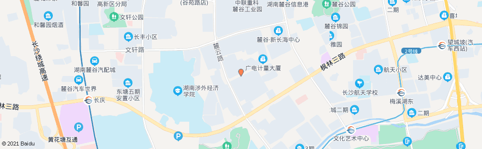 长沙咸嘉湖西路麓云路口_公交站地图_长沙公交_妙搜公交查询2024