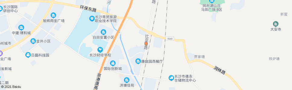 长沙比亚迪路环保路口_公交站地图_长沙公交_妙搜公交查询2024