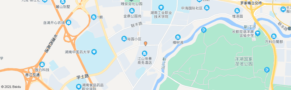 长沙江山帝景_公交站地图_长沙公交_妙搜公交查询2024