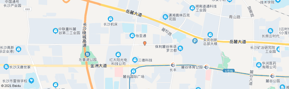 长沙林语路东方红路口_公交站地图_长沙公交_妙搜公交查询2024