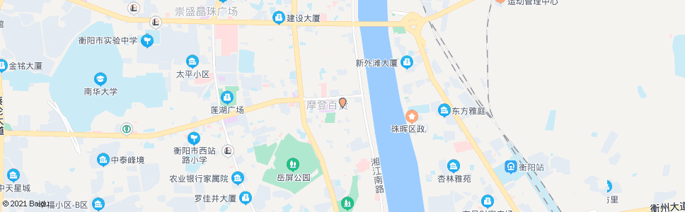 衡阳中山南路_公交站地图_衡阳公交_妙搜公交查询2024