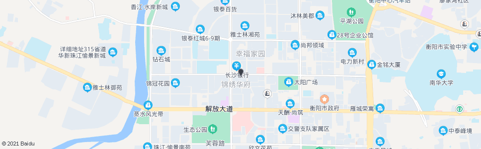 衡阳市人大南门_公交站地图_衡阳公交_妙搜公交查询2024