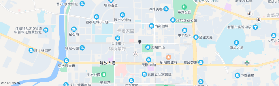 衡阳市委_公交站地图_衡阳公交_妙搜公交查询2024