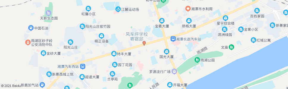 湘潭解放北路(芙蓉电影院)_公交站地图_湘潭公交_妙搜公交查询2024