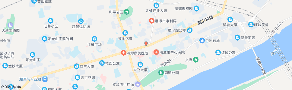 湘潭劳动局_公交站地图_湘潭公交_妙搜公交查询2024