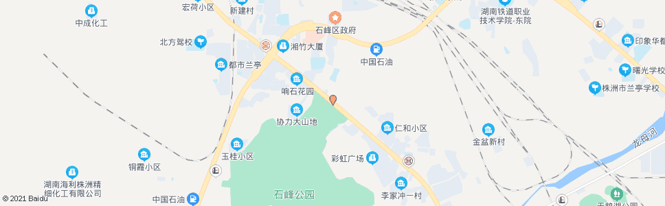 株洲石峰公园_公交站地图_株洲公交_妙搜公交查询2024