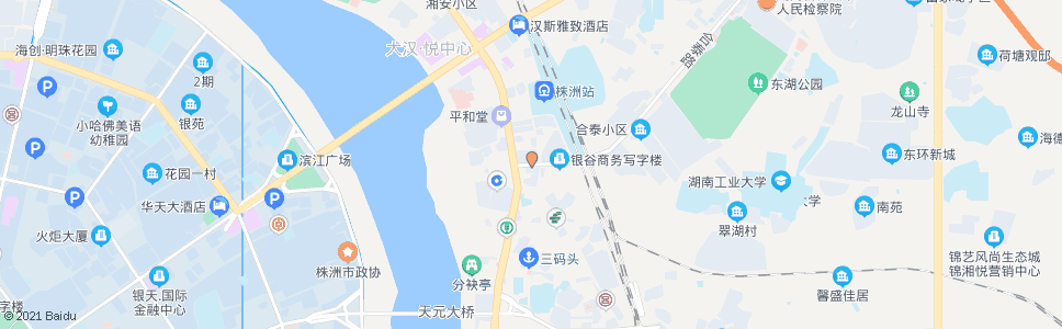 株洲市府路口_公交站地图_株洲公交_妙搜公交查询2024