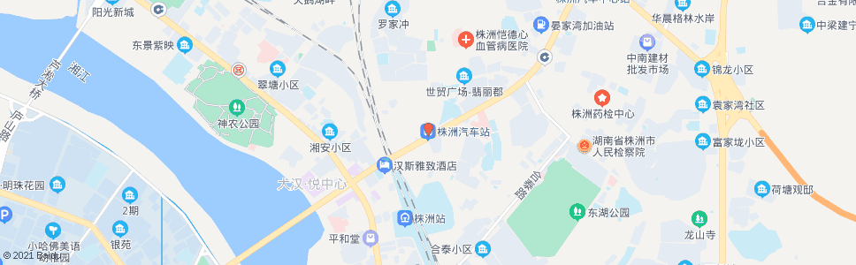 株洲长途汽车站_公交站地图_株洲公交_妙搜公交查询2024