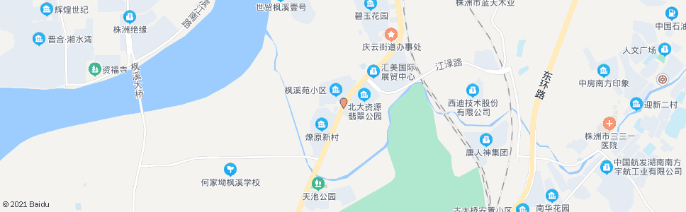 株洲农民新村_公交站地图_株洲公交_妙搜公交查询2024