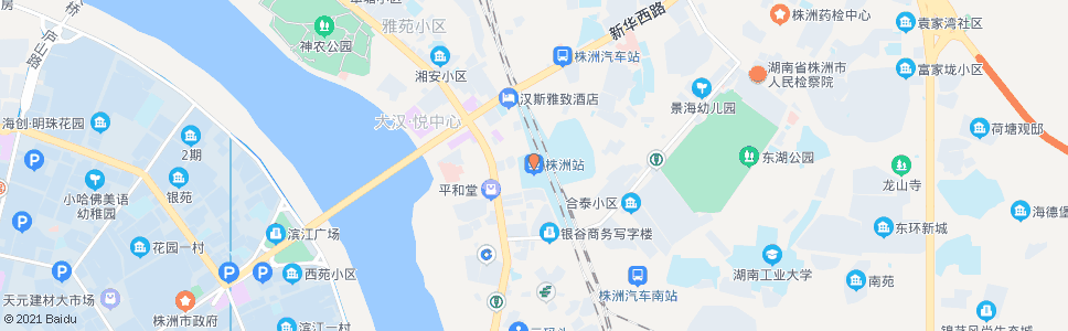 株洲叫鸡岭_公交站地图_株洲公交_妙搜公交查询2024