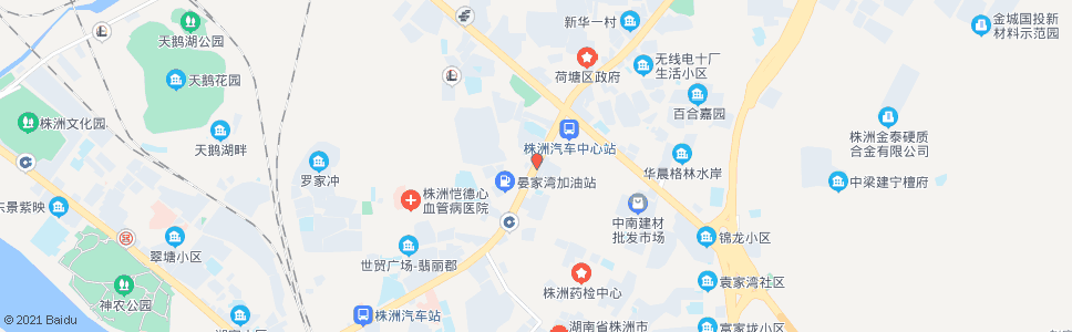 株洲水仙路口_公交站地图_株洲公交_妙搜公交查询2024