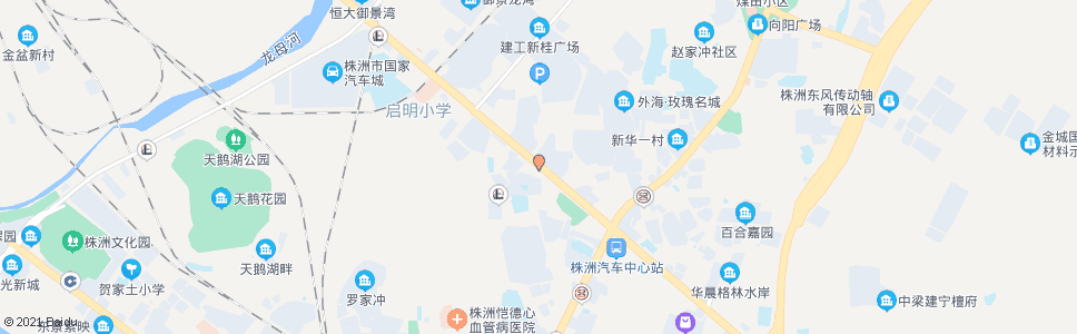 株洲红旗村_公交站地图_株洲公交_妙搜公交查询2024