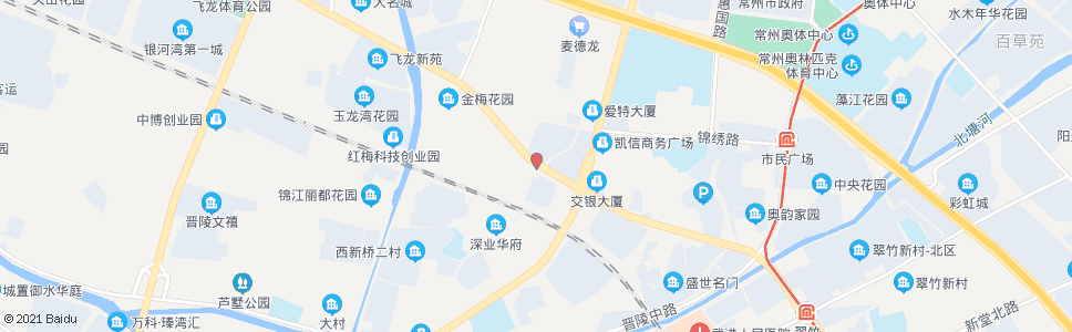 常州飞龙路通江路西_公交站地图_常州公交_妙搜公交查询2024