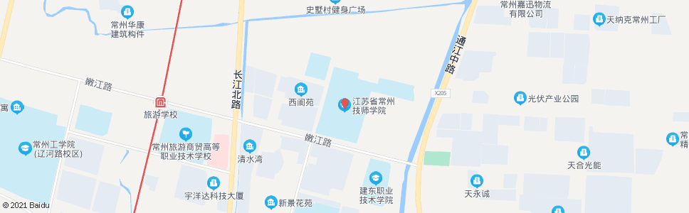 常州竹林路庙湾路(技师学校)_公交站地图_常州公交_妙搜公交查询2024