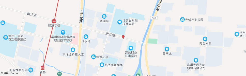 常州嫩江路云台山路_公交站地图_常州公交_妙搜公交查询2024