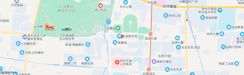 常州环府路延政路_公交站地图_常州公交_妙搜公交查询2024