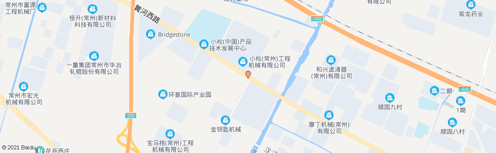 常州黄河路吕汤路_公交站地图_常州公交_妙搜公交查询2024