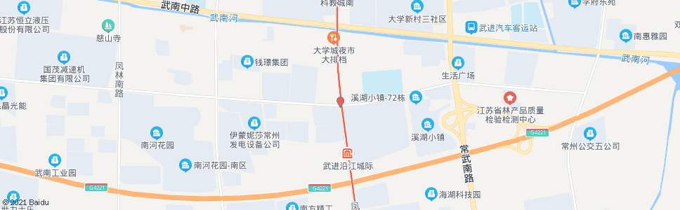 常州西湖路凤栖路_公交站地图_常州公交_妙搜公交查询2024