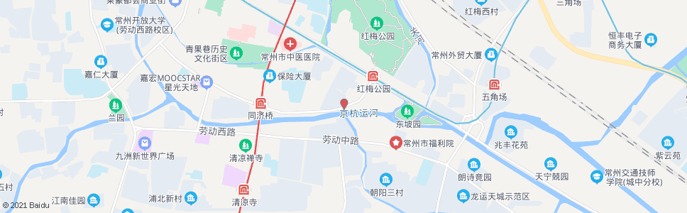 常州桃园新村_公交站地图_常州公交_妙搜公交查询2024