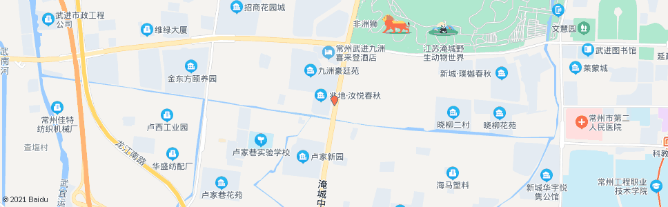 常州永胜路长江路_公交站地图_常州公交_妙搜公交查询2024