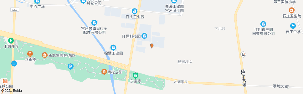 常州徐墅东(环保十路通江路)_公交站地图_常州公交_妙搜公交查询2024