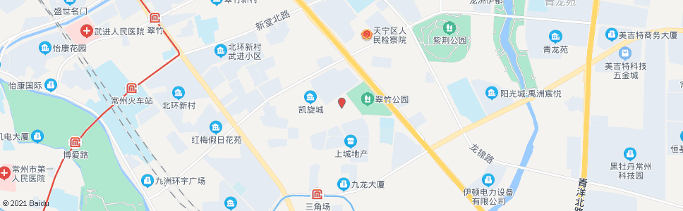 常州虹景路翠虹路(金泽家园)_公交站地图_常州公交_妙搜公交查询2024