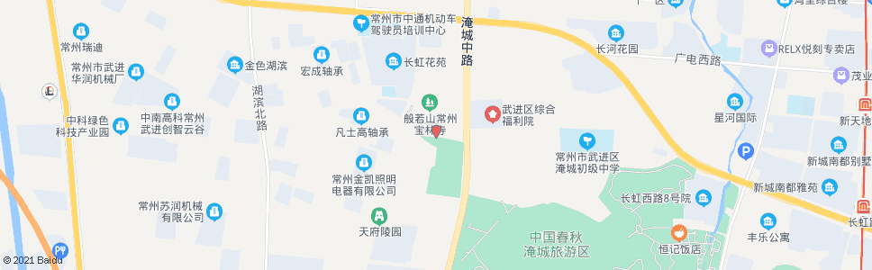 常州宝林寺_公交站地图_常州公交_妙搜公交查询2024