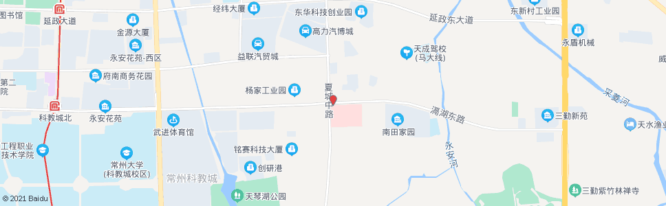 常州滆湖路丽华路(武进医院南院)_公交站地图_常州公交_妙搜公交查询2024