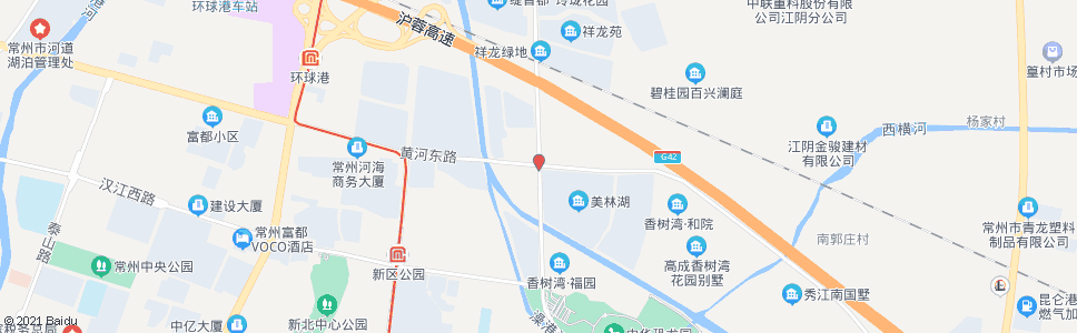 常州龙业路黄河路_公交站地图_常州公交_妙搜公交查询2024