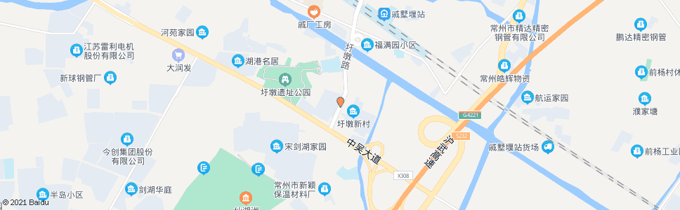 常州圩墩新村_公交站地图_常州公交_妙搜公交查询2024