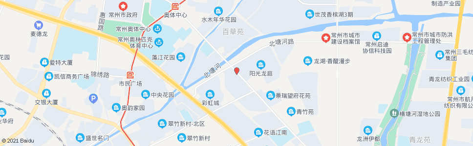 常州龙锦路北塘河路_公交站地图_常州公交_妙搜公交查询2024