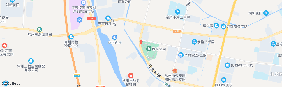 常州中吴大道梅庄路_公交站地图_常州公交_妙搜公交查询2024