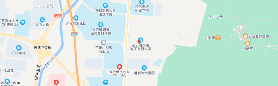 连云港七一六研发基地_公交站地图_连云港公交_妙搜公交查询2024