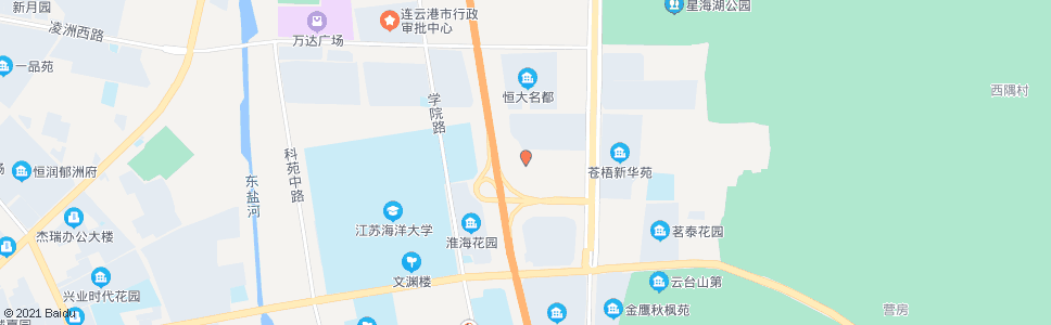 连云港劳动局(西)_公交站地图_连云港公交_妙搜公交查询2024