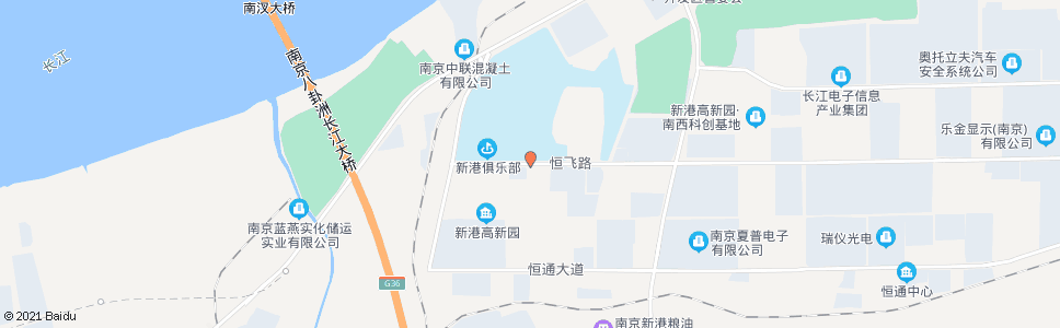 南京恒飞路兴文路_公交站地图_南京公交_妙搜公交查询2024