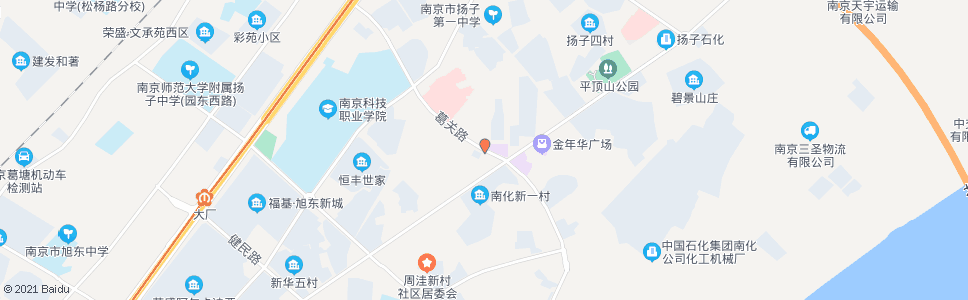 南京新华路葛关路_公交站地图_南京公交_妙搜公交查询2024