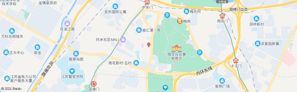 南京雨花新村_公交站地图_南京公交_妙搜公交查询2024