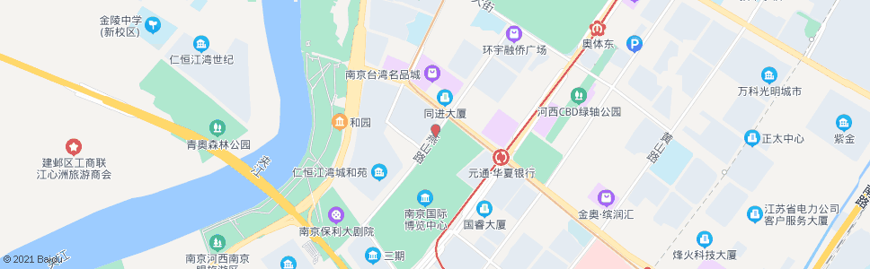 南京燕山路白龙江西街_公交站地图_南京公交_妙搜公交查询2024