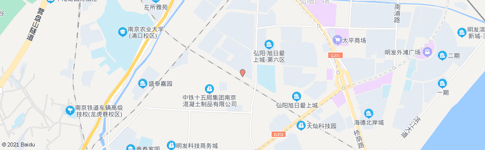 南京旭日爱上城四街区南_公交站地图_南京公交_妙搜公交查询2024