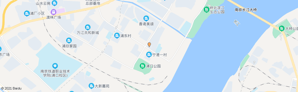 南京宁港二村_公交站地图_南京公交_妙搜公交查询2024