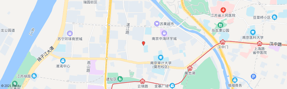 南京嫩江路_公交站地图_南京公交_妙搜公交查询2024