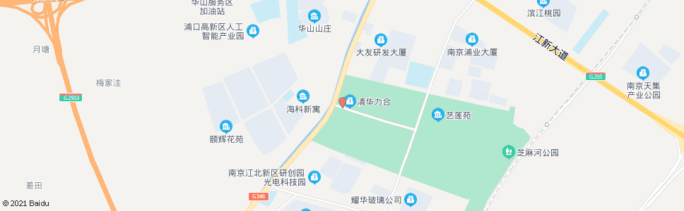 南京江北新区研创园_公交站地图_南京公交_妙搜公交查询2024