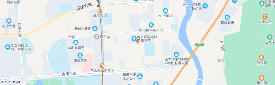 南京松岗街前庄路_公交站地图_南京公交_妙搜公交查询2024