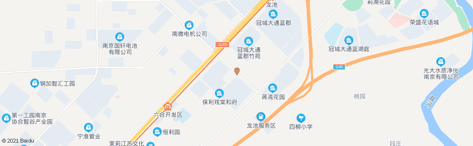 南京龙华东路六合大道_公交站地图_南京公交_妙搜公交查询2024