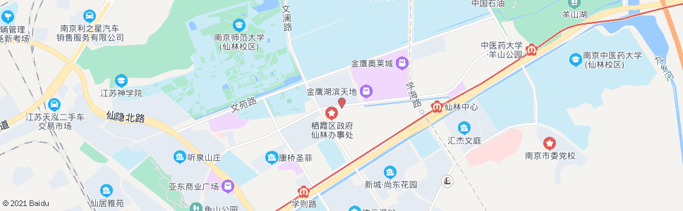 南京学津路_公交站地图_南京公交_妙搜公交查询2024