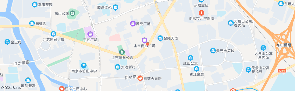 南京金宝市场_公交站地图_南京公交_妙搜公交查询2024